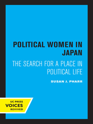 cover image of Political Women in Japan